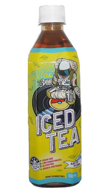 24 x Black Tea with Lemon - Sugar free with no artificial sweeteners - Tea Industries