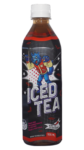 24 x Black Tea with Raspberry - Sugar free with no artificial sweeteners - Tea Industries