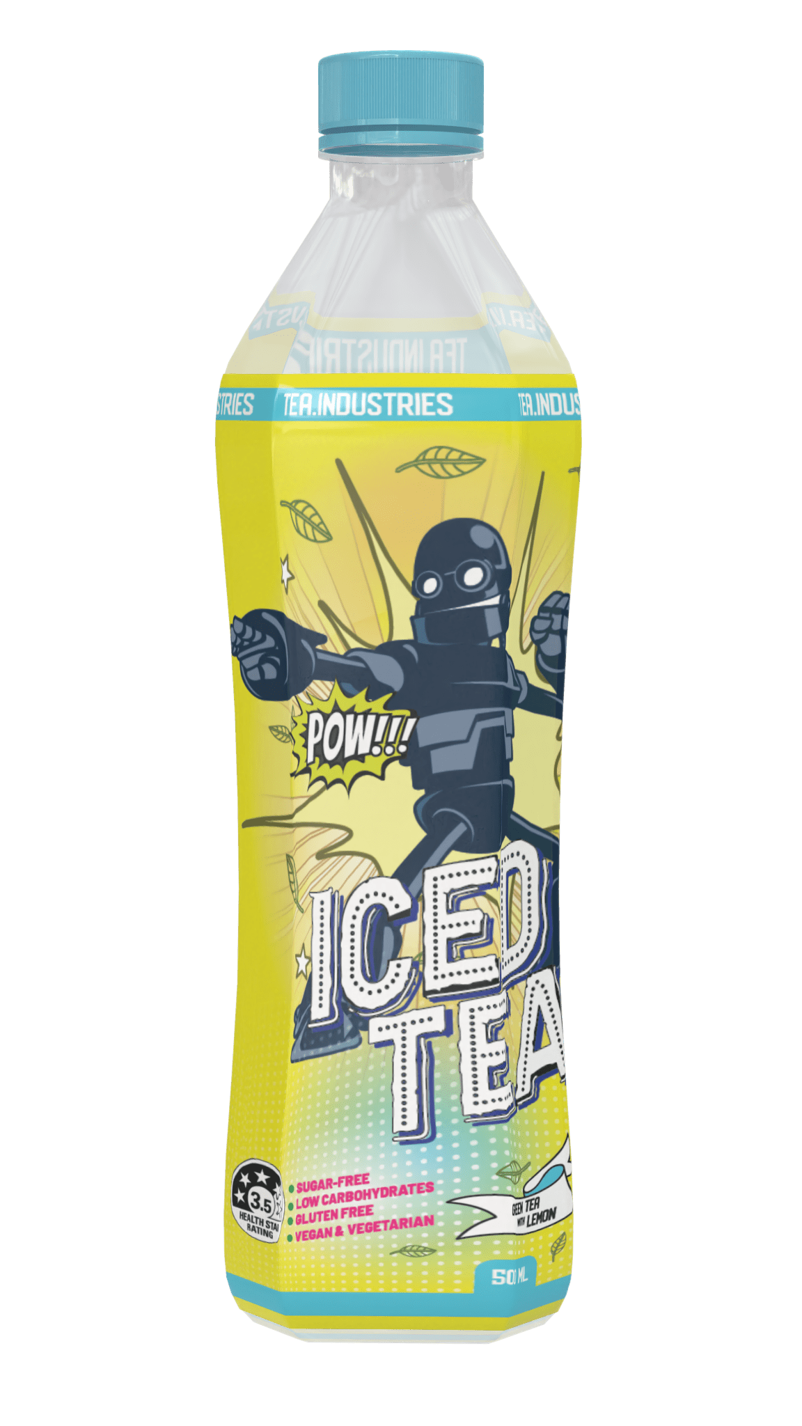 24 x Green Tea with Lemon - Sugar free with no artificial sweeteners - Tea Industries