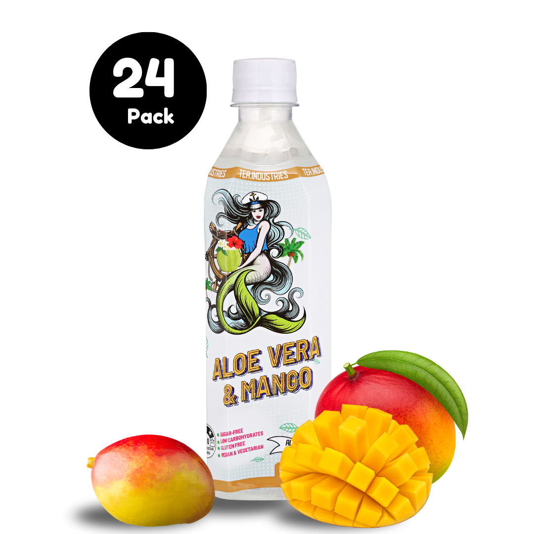 24 x Aloe Vera & Mango - Sugar free with no artificial sweeteners - Limited Edition