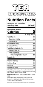 Peach - Iced Tea - Sugar Free - 12 Pack of Cans