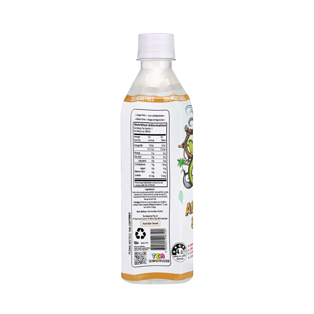 24 x Aloe Vera & Mango - Sugar free with no artificial sweeteners - Limited Edition