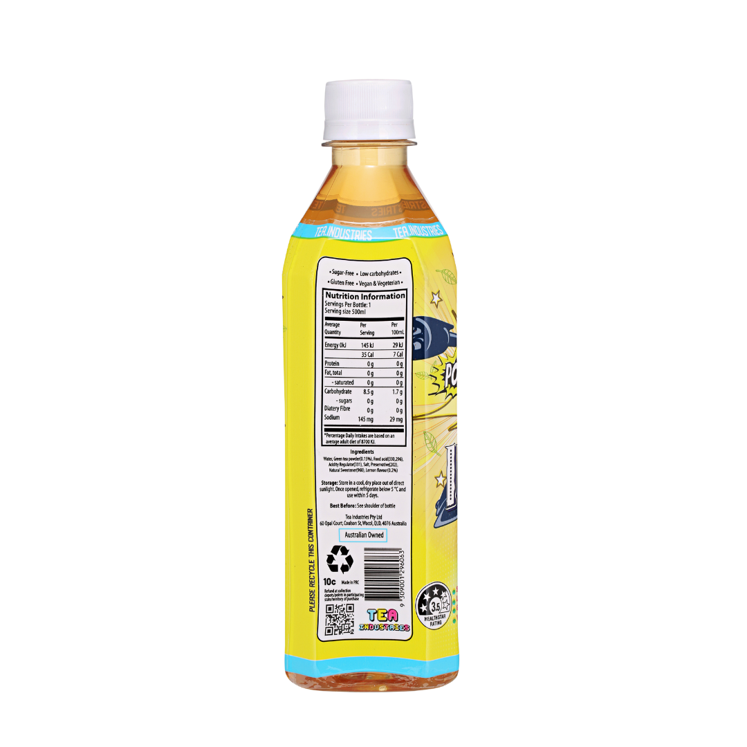 24 x Green Tea with Lemon - Sugar free with no artificial sweeteners - Limited Edition