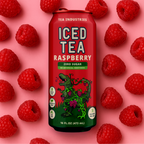 PRE-ORDER NOW: Raspberry - Iced Tea - Sugar Free - 12 Pack of Cans