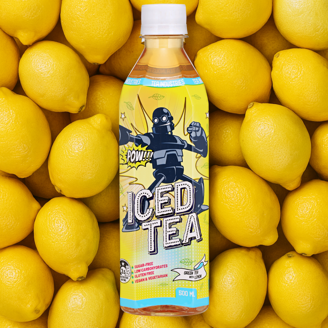 Lemon - Iced Tea - Sugar Free - 12 Pack of Cans