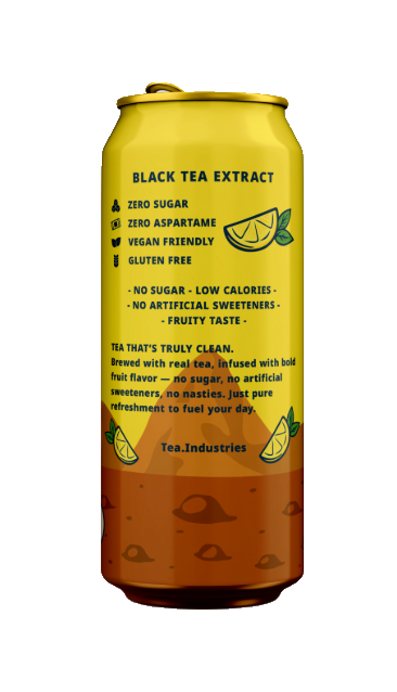 Lemon - Iced Tea - Sugar Free - 12 Pack of Cans