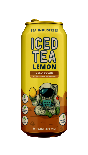 Lemon - Iced Tea - Sugar Free - 12 Pack of Cans