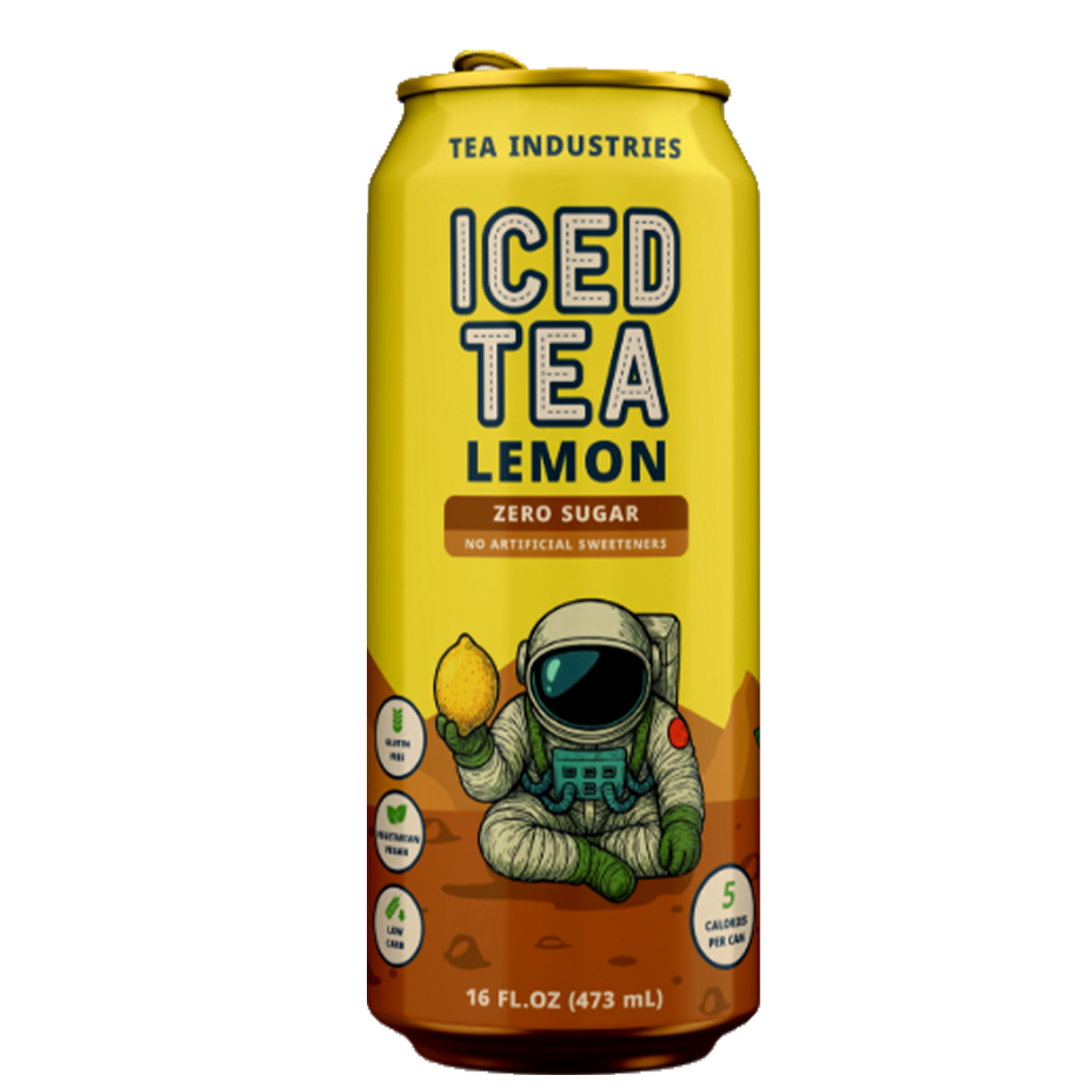 PRE-ORDER NOW: Lemon - Iced Tea - Sugar Free - 12 Pack of Cans