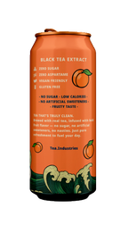 COMING SOON: Peach - Iced Tea - Sugar Free - 12 Pack of Cans