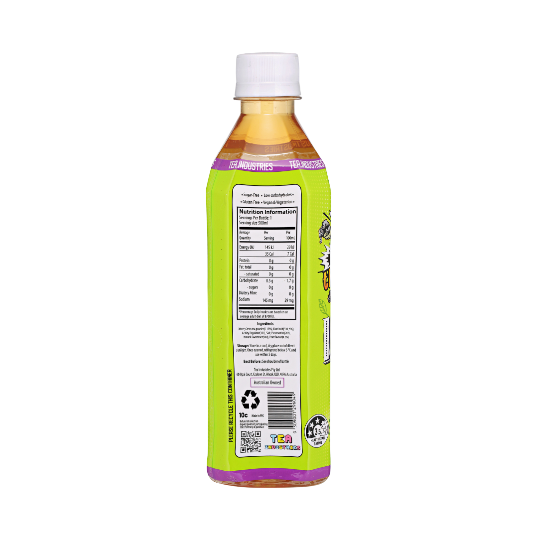 24 x Green Tea with Pear - Sugar free with no artificial sweeteners - Limited Edition