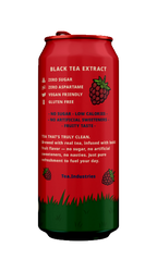 COMING SOON: Raspberry - Iced Tea - Sugar Free - 12 Pack of Cans