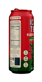 COMING SOON: Raspberry - Iced Tea - Sugar Free - 12 Pack of Cans