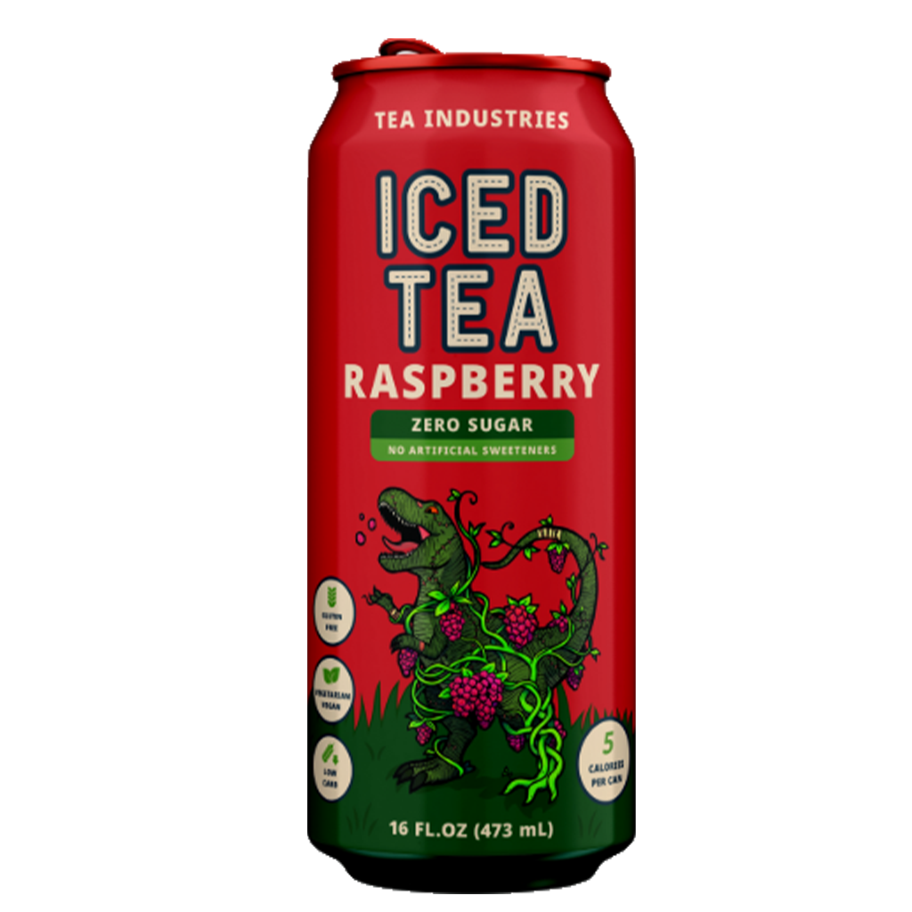PRE-ORDER NOW: Raspberry - Iced Tea - Sugar Free - 12 Pack of Cans