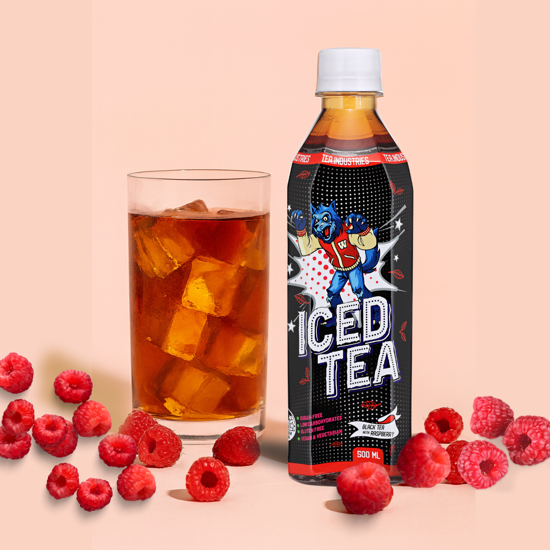 24 x Black Tea with Raspberry - Sugar free with no artificial sweeteners - Limited Edition