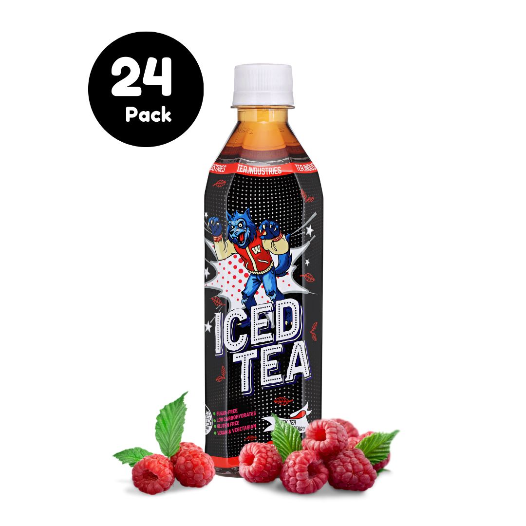 24 x Black Tea with Raspberry - Sugar free with no artificial sweeteners - Limited Edition