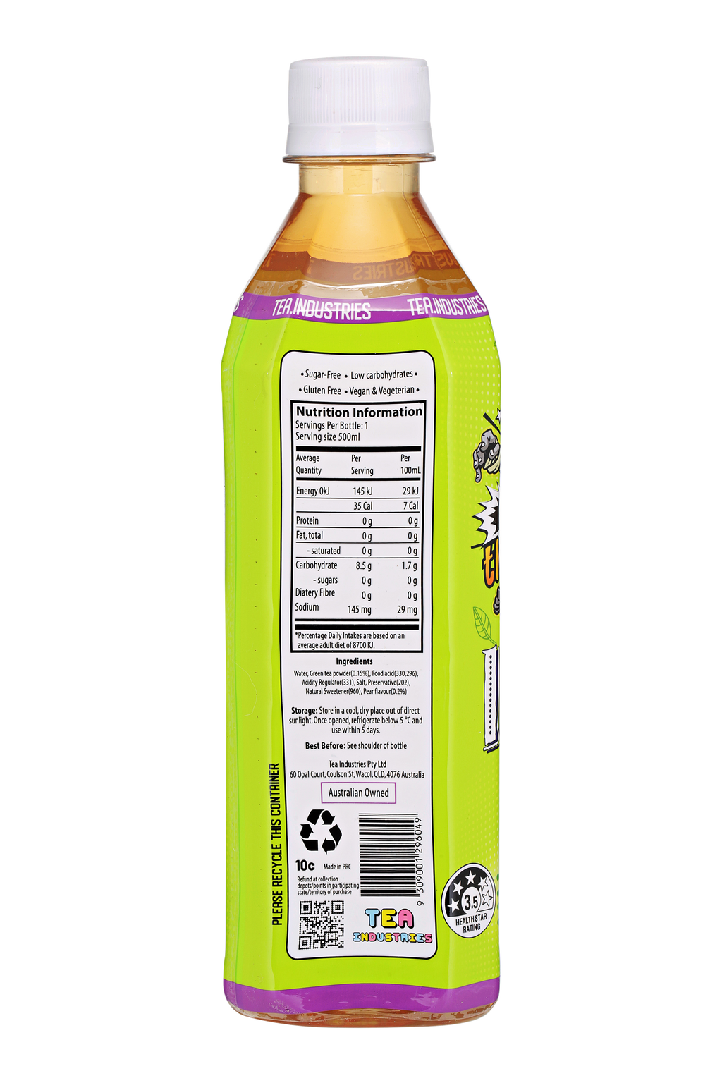 24 x Green Tea with Pear - Sugar free with no artificial sweeteners - Limited Edition