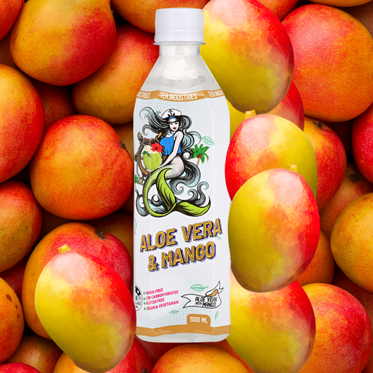 24 x Aloe Vera & Mango - Sugar free with no artificial sweeteners - Limited Edition