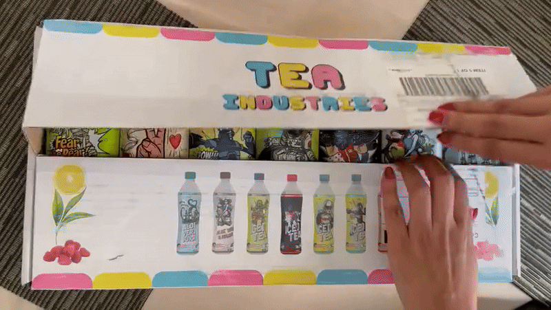 Iced tea bottle