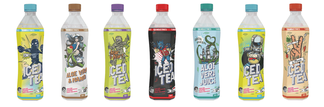 Iced tea bottle